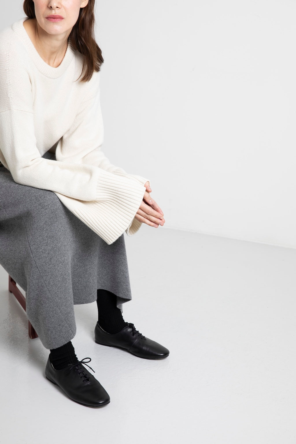 CASHMERE OVERSIZED SWEATER PIETRA