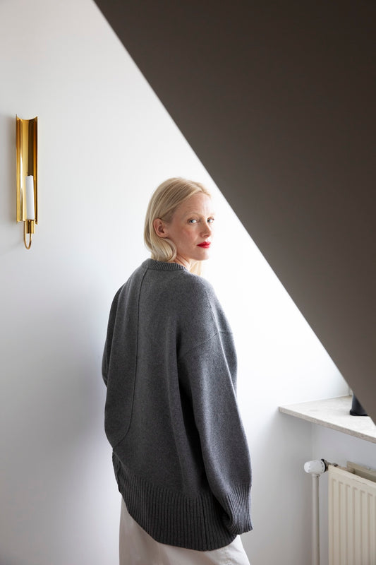 CASHMERE OVERSIZED SWEATER