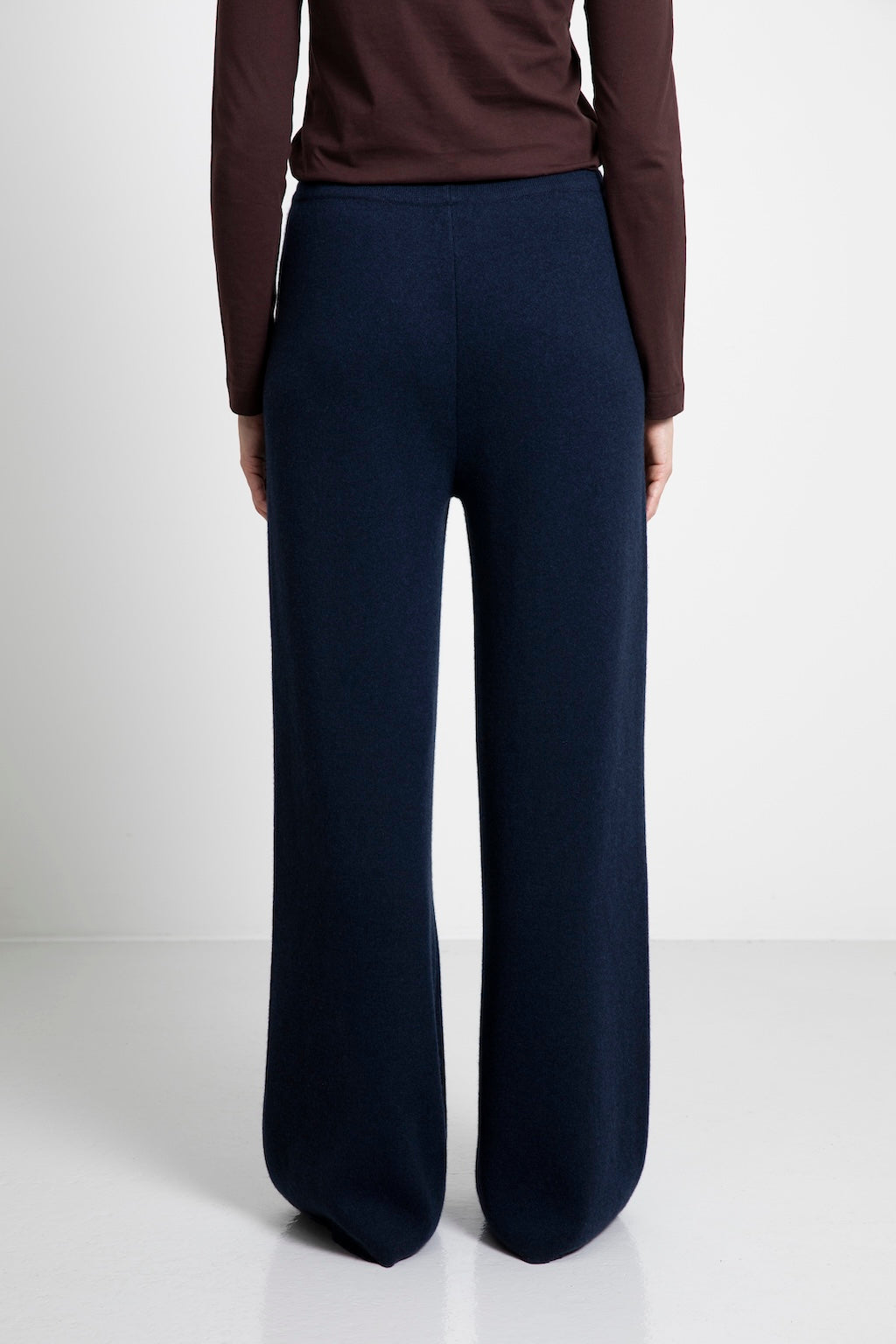 CASHMERE DOUBLE-FACE TROUSERS