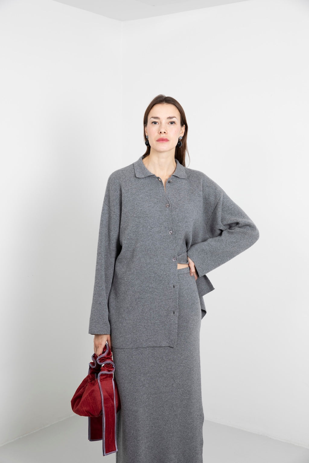 CASHMERE DOUBLE-FACE CARDIGAN