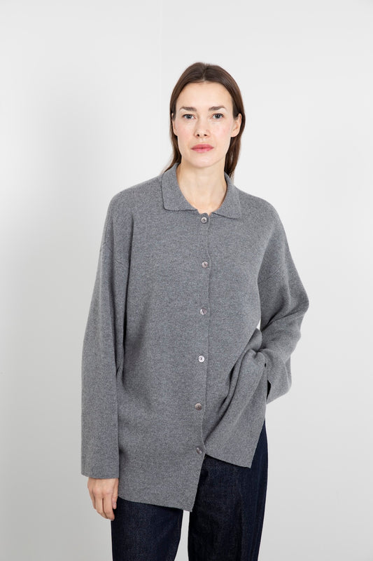 CASHMERE DOUBLE-FACE CARDIGAN