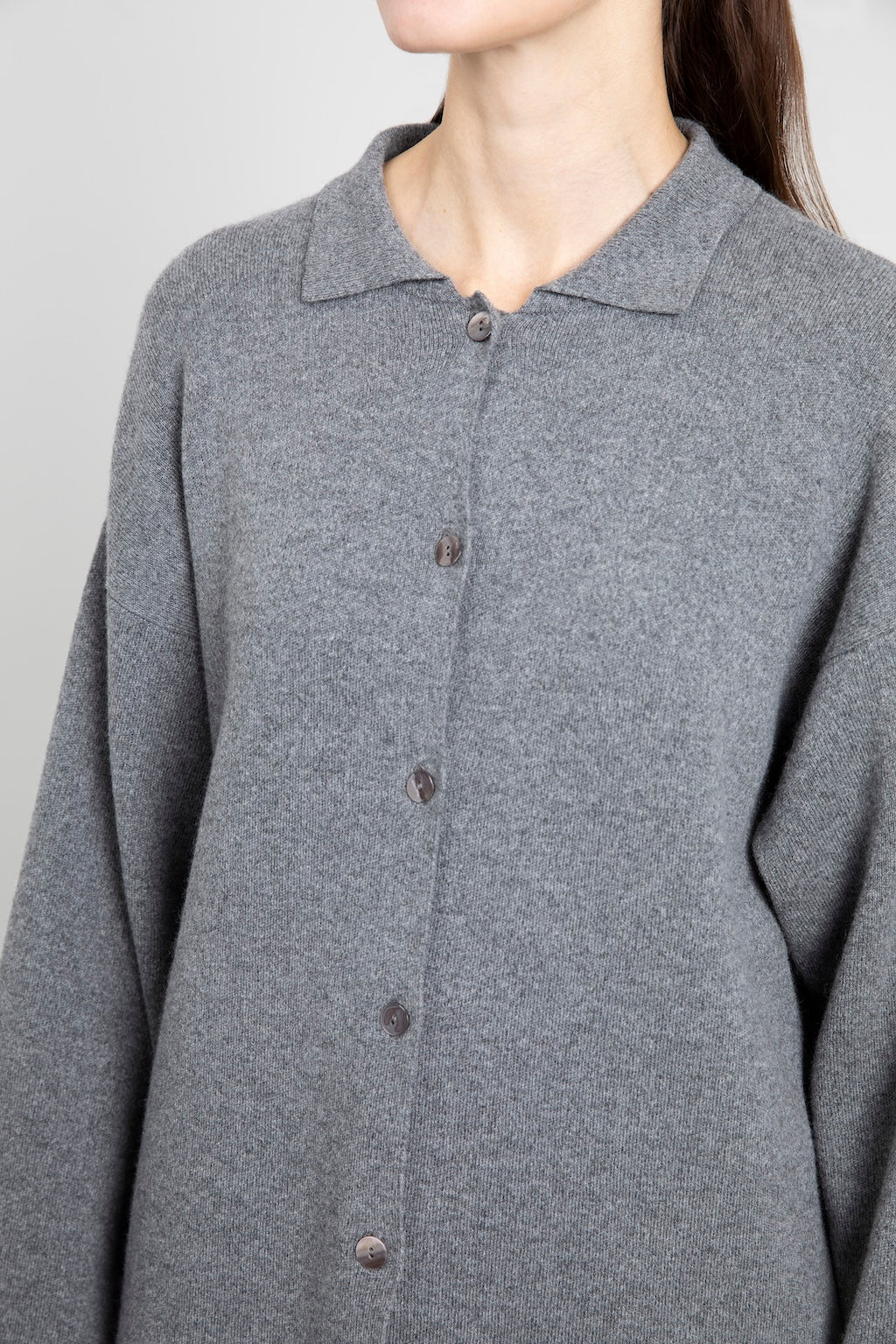 CASHMERE DOUBLE-FACE CARDIGAN