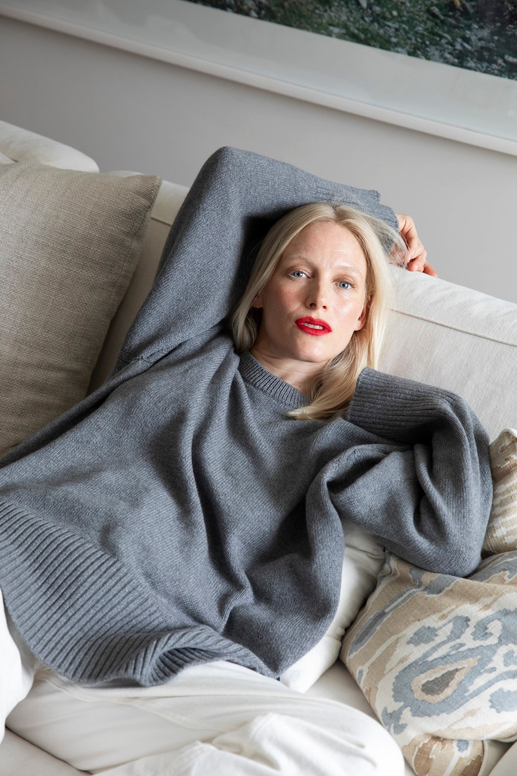 CASHMERE OVERSIZED SWEATER