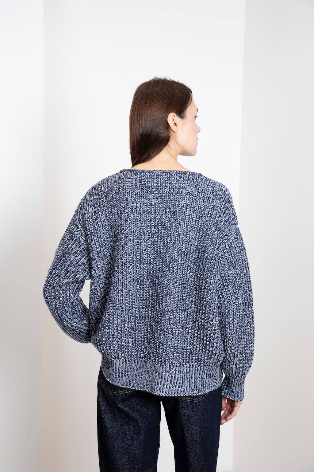 CASHMERE FISHERMAN SWEATER