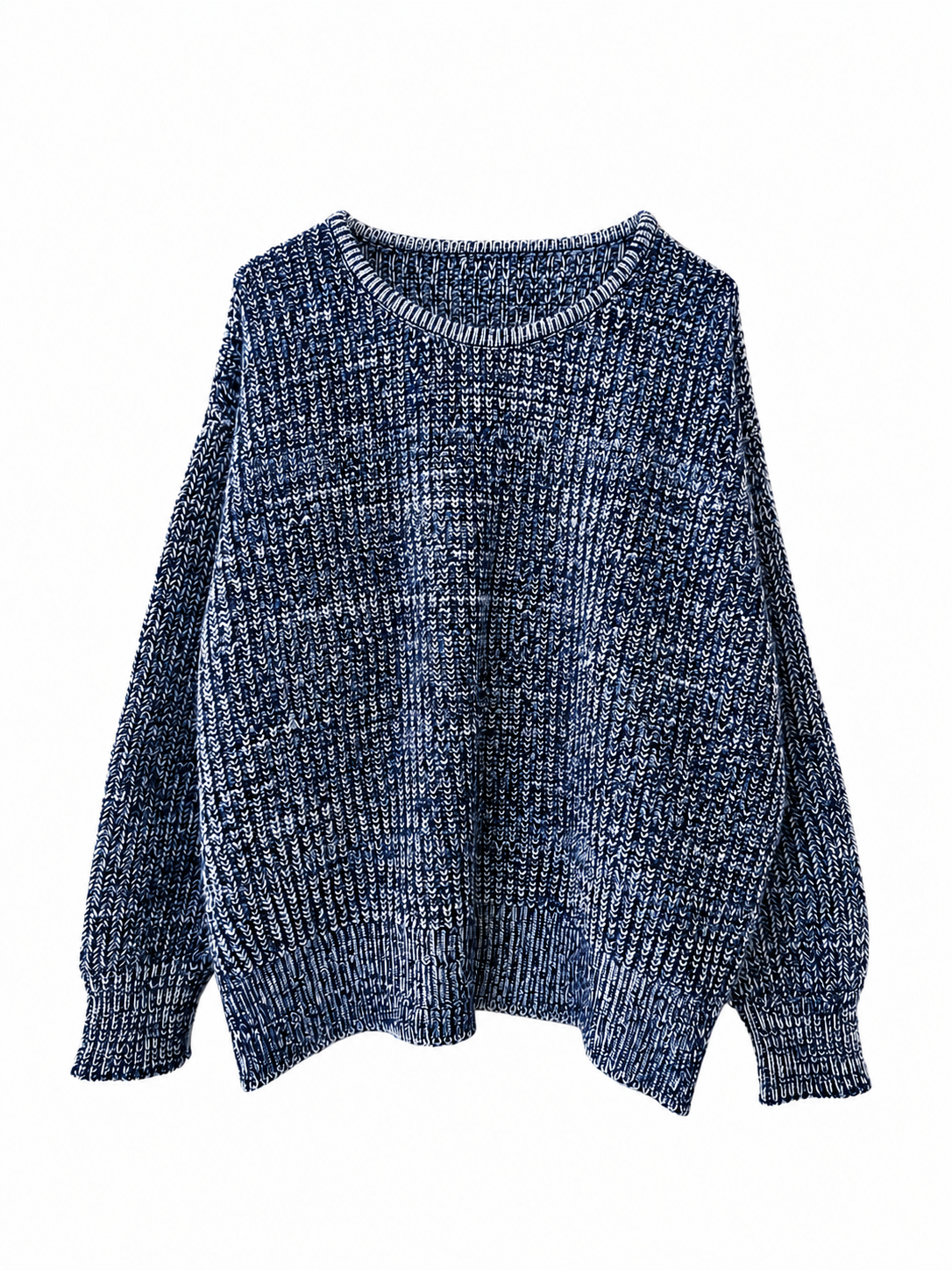 CASHMERE FISHERMAN SWEATER